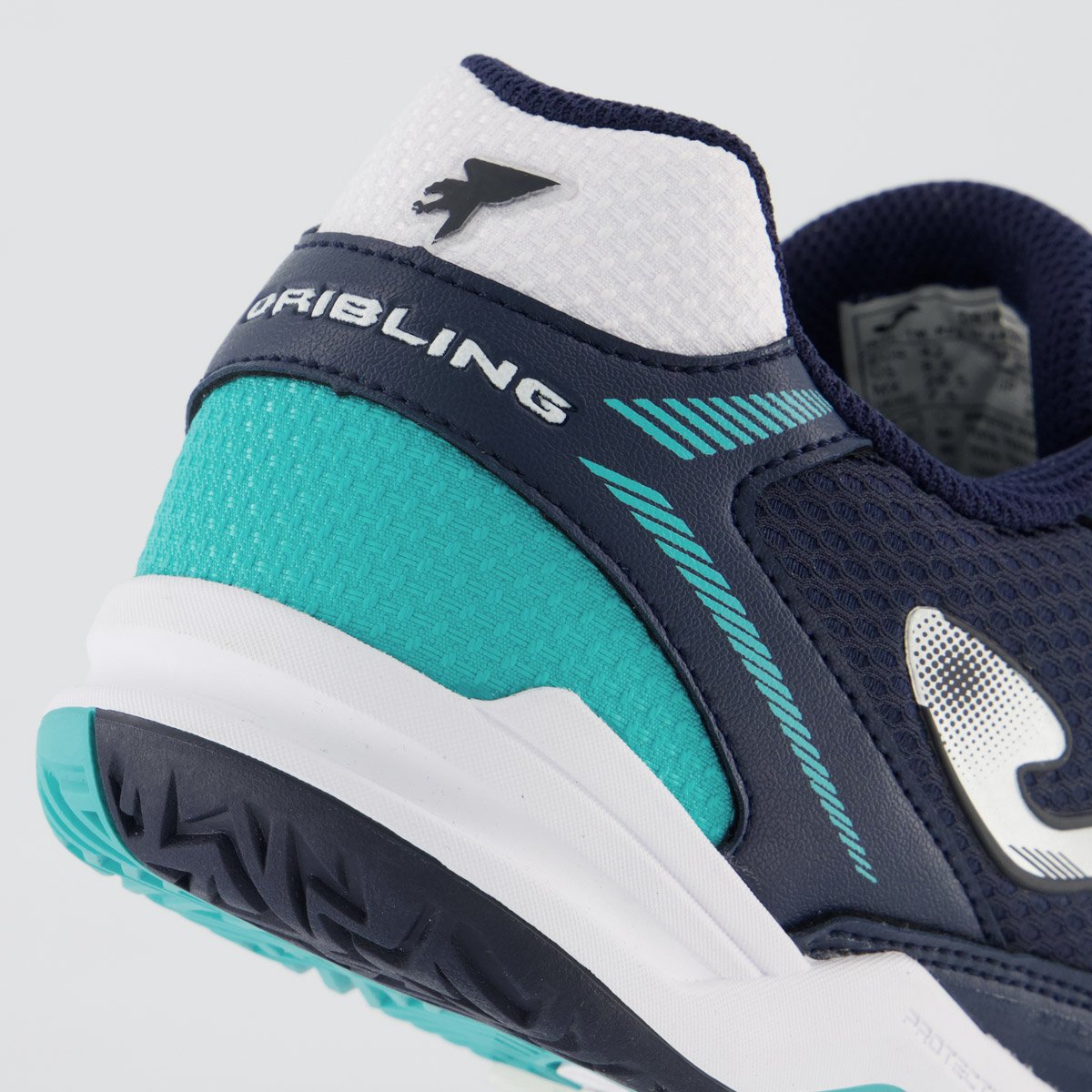 Chuteira Joma Dribling Futsal Azul Marinho e Branc Azul 6