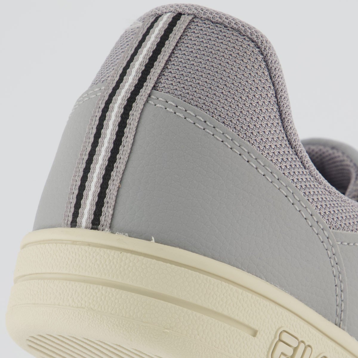 Tênis Fila Court 85 Cinza e Preto Cinza 6