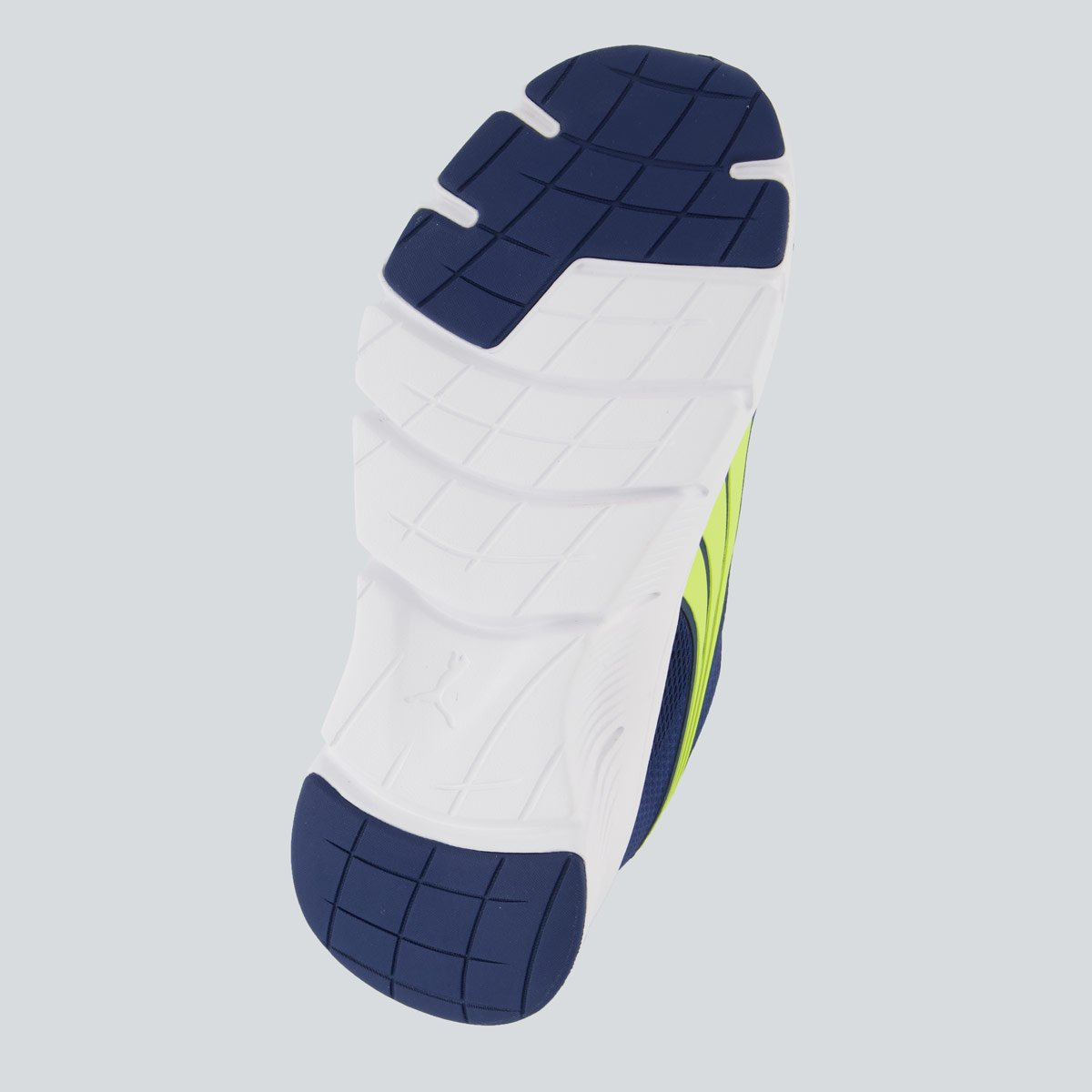Tênis Puma Flexfocus Lite Modern Infantil Marinho e Verde Azul Marinho 5