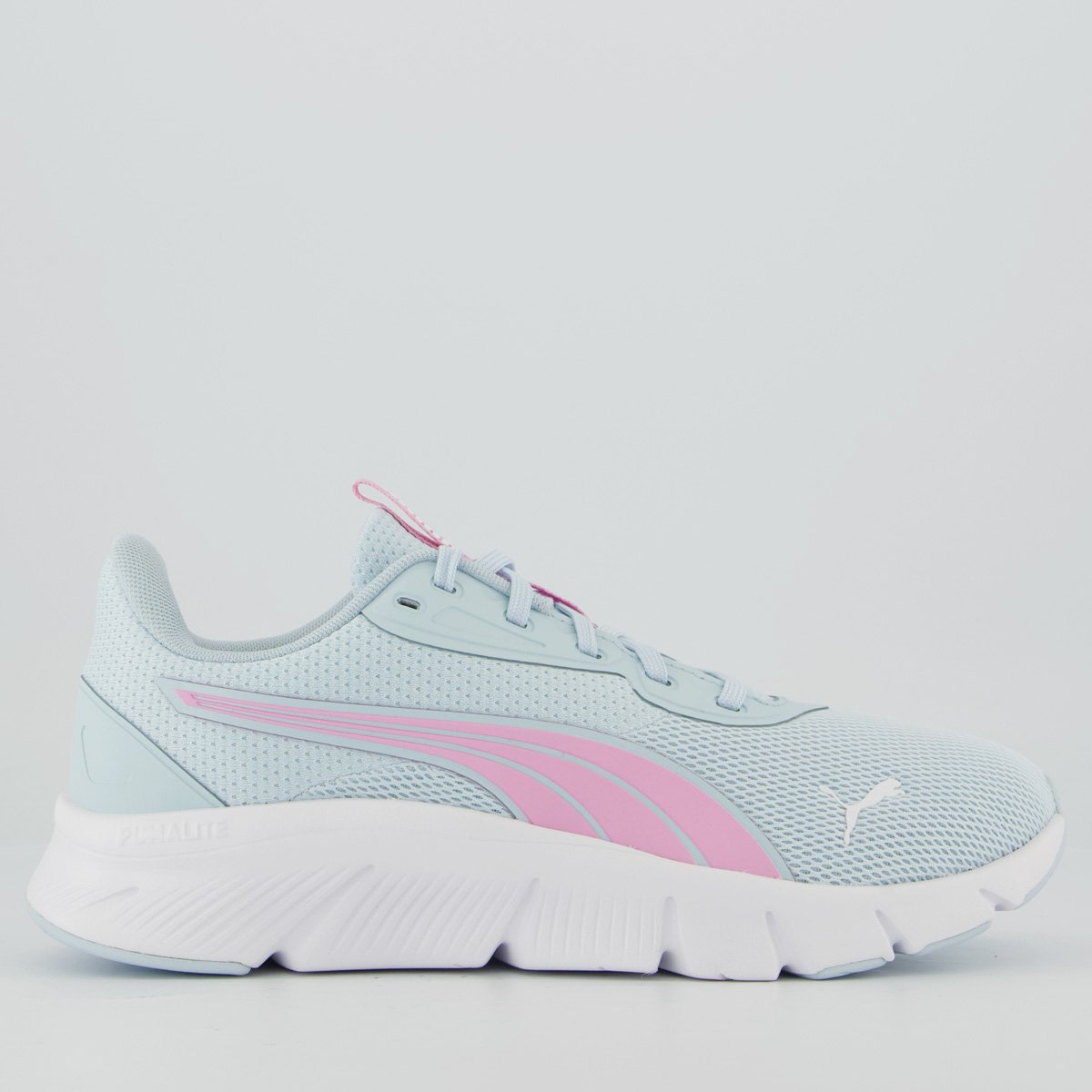 Tênis Puma Flexfocus Lite Modern Infantil Azul e Rosa