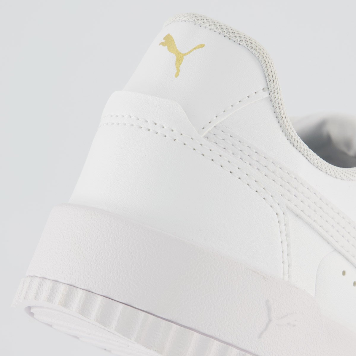Tênis Puma Nyra SD BDP Feminino Branco e Dourado Branco 6
