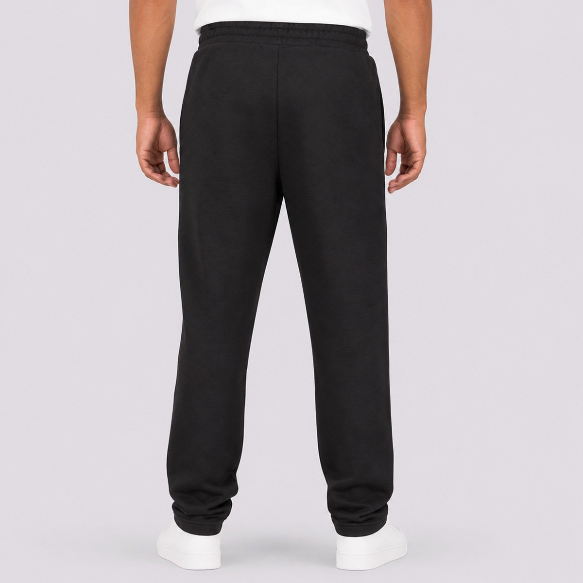 Calça Puma Ess No.1 Sweatpants Tr OP Preta Preto 3