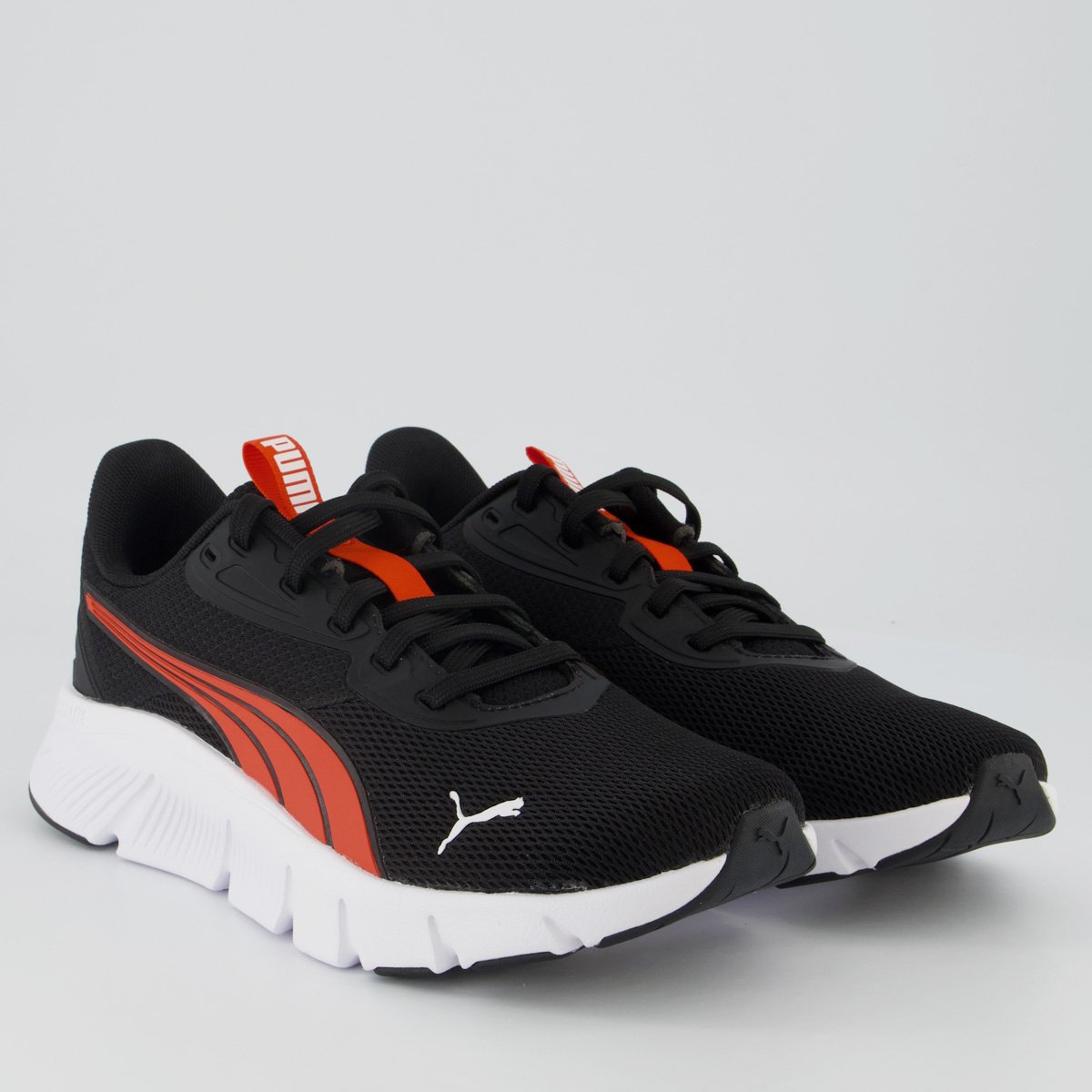 Tênis Puma Flexfocus Lite Modern Feminino Preto e Vermelho Preto 2