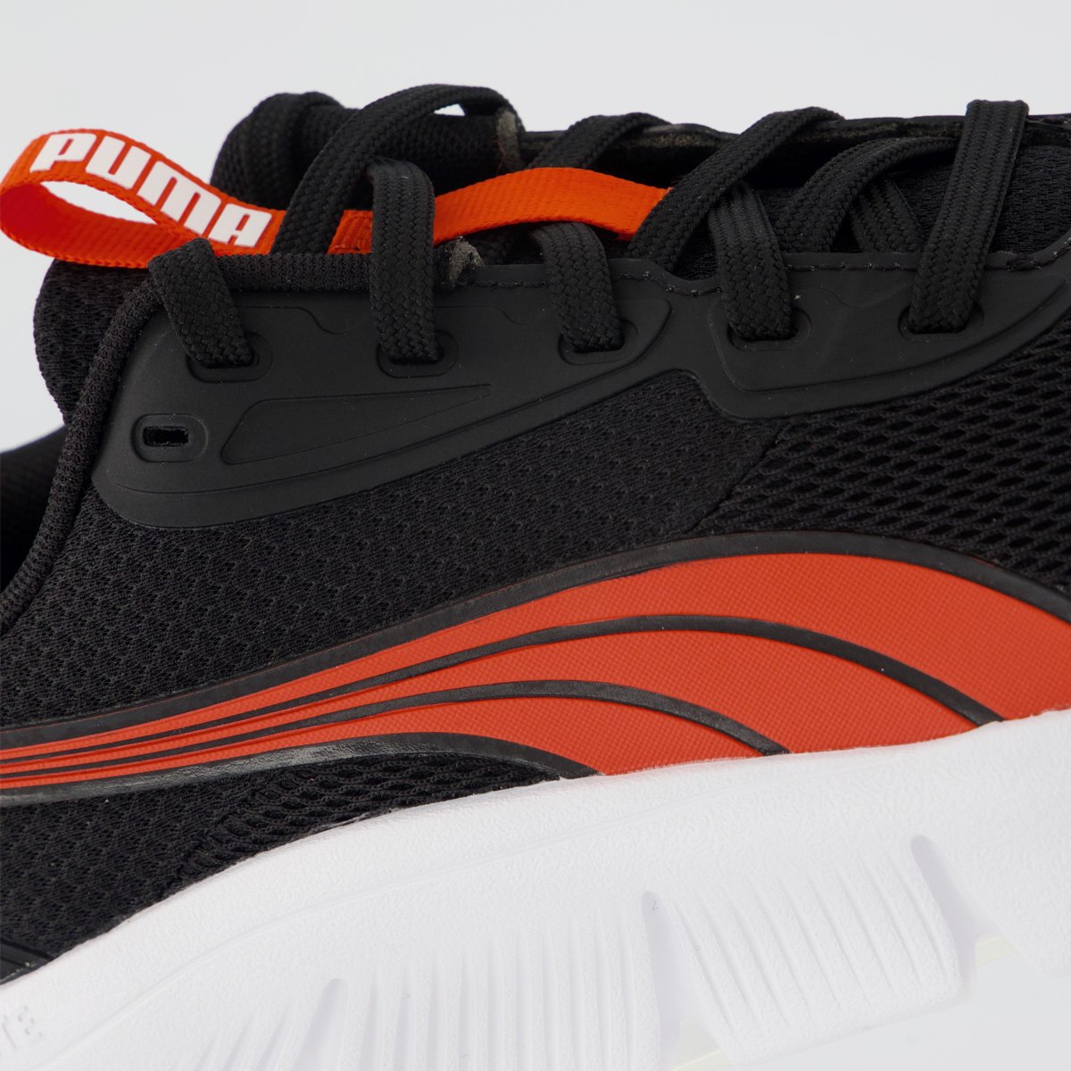 Tênis Puma Flexfocus Lite Modern Feminino Preto e Vermelho Preto 7