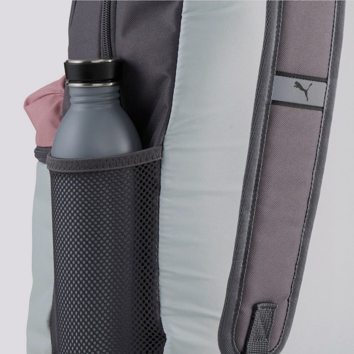 Mochila Puma Phase Color Block Cinza e Verde Cinza/Verde 4