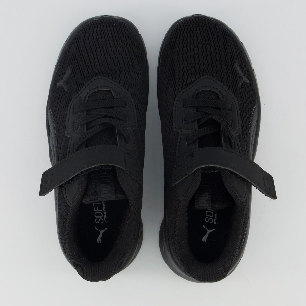 Tênis Puma Flexfocus Modern Ac Infantil Preto Preto 4