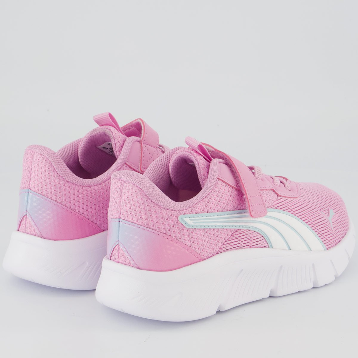 Tênis Puma Flexfocus Modern Faded Glow Ac+Ps Infantil Rosa Rosa 3