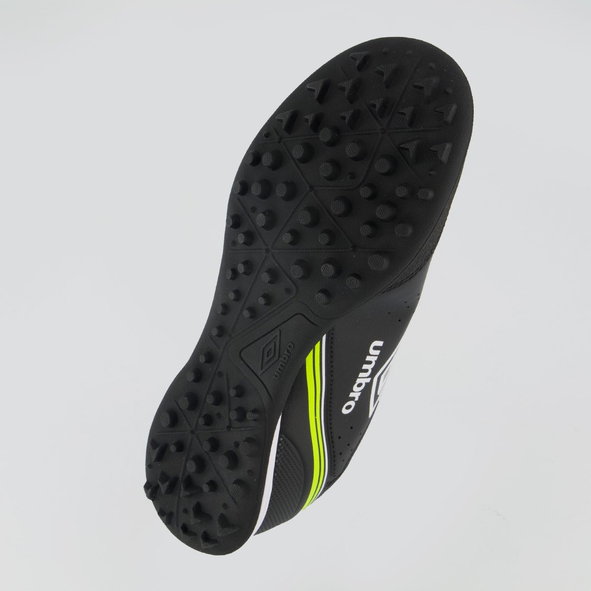 Chuteira Umbro Furious Society Preta e Verde Preto 5