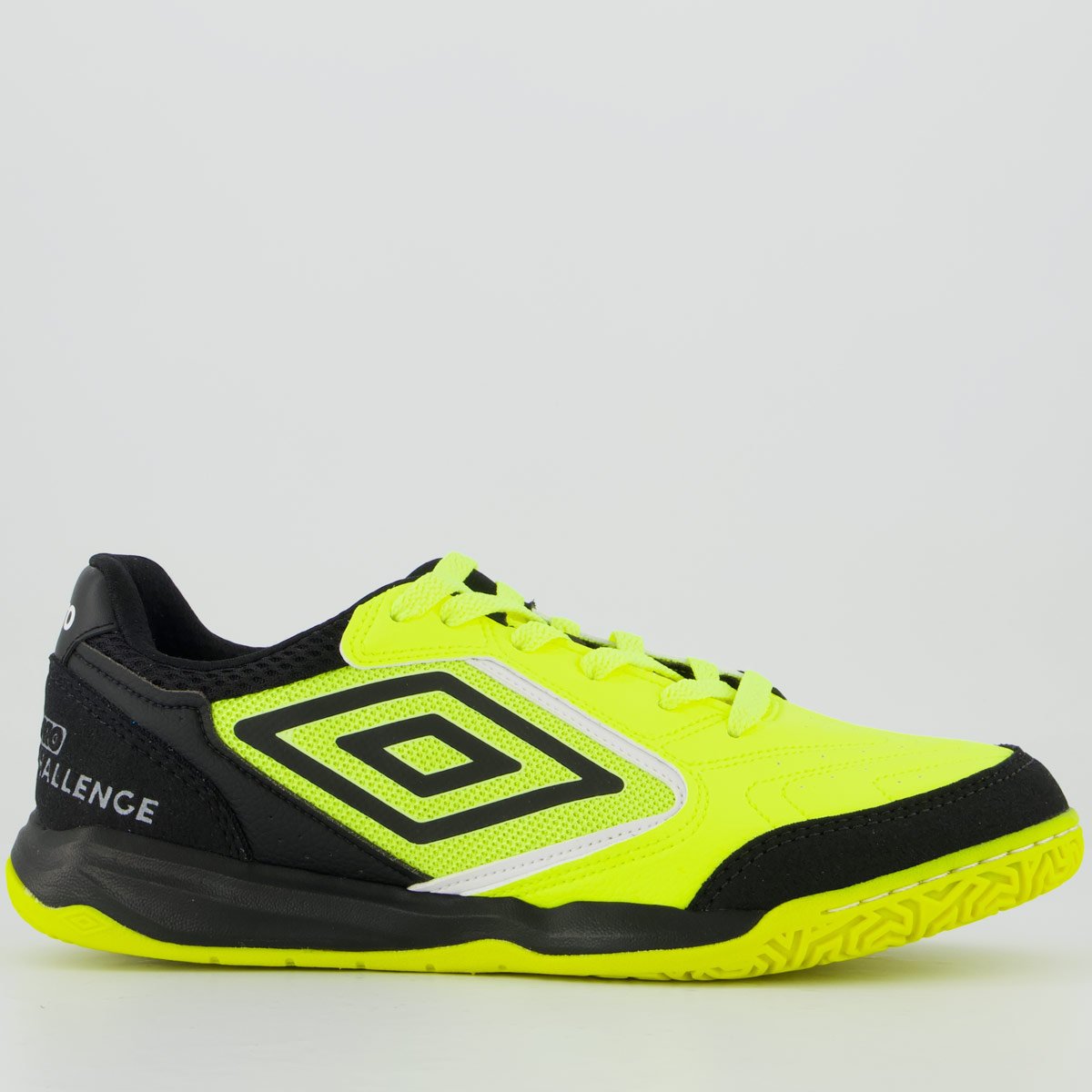 Chuteira Umbro Pro Challenge Uptake Futsal Verde e Preta