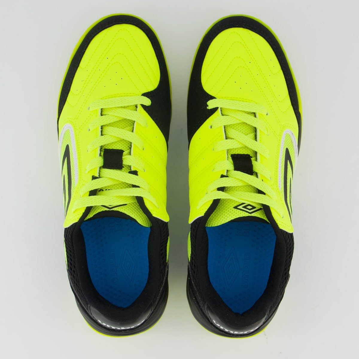 Chuteira Umbro Pro Challenge Uptake Futsal Verde e Preta Preto/Verde 4