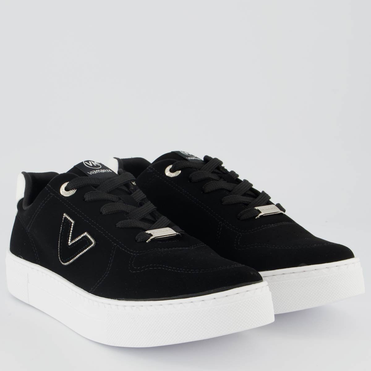 Tênis Via Marte V 138 Feminino Preto Preto 2