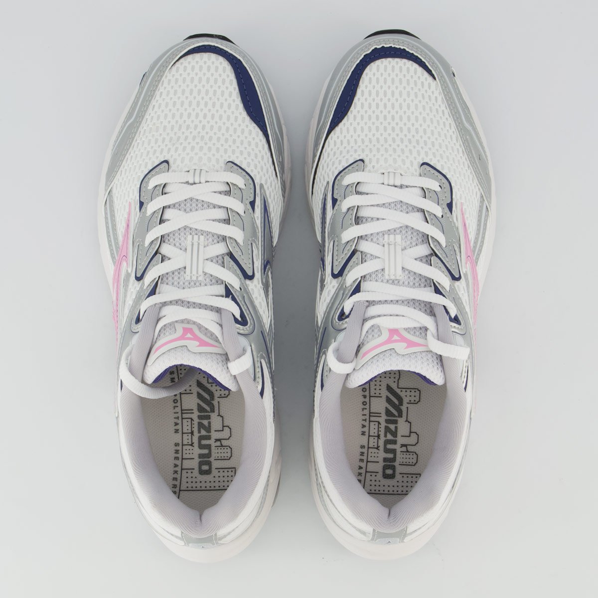 Tênis Mizuno CSD Sport Feminino Branco e Rosa Branco 4