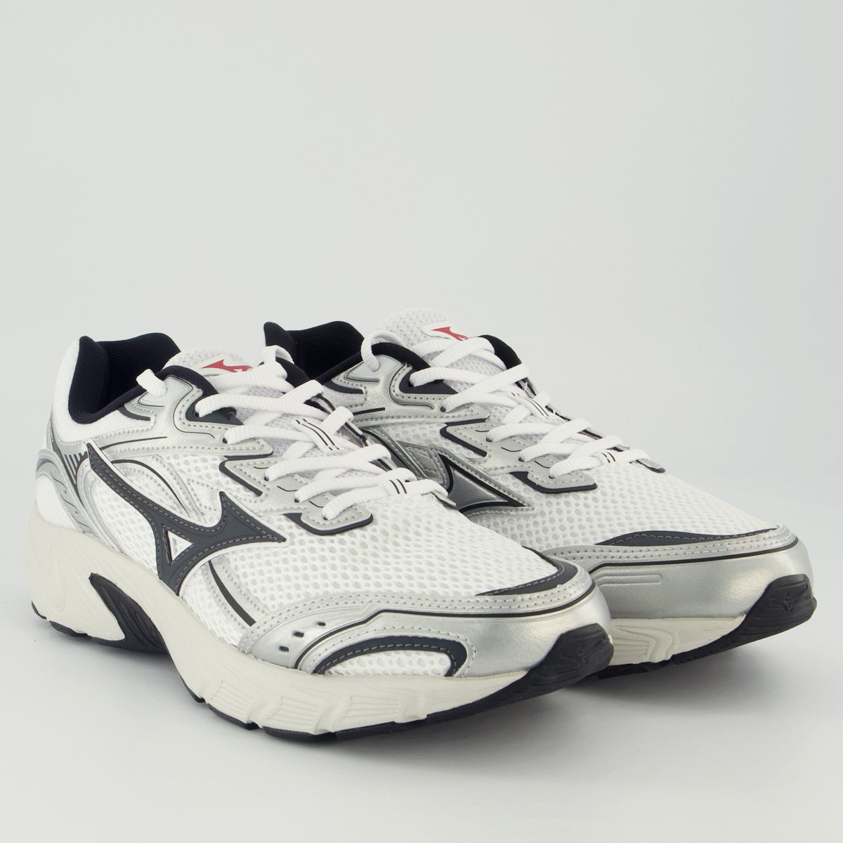 Tênis Mizuno CSD Sport Branco e Prata Branco/Prata 2