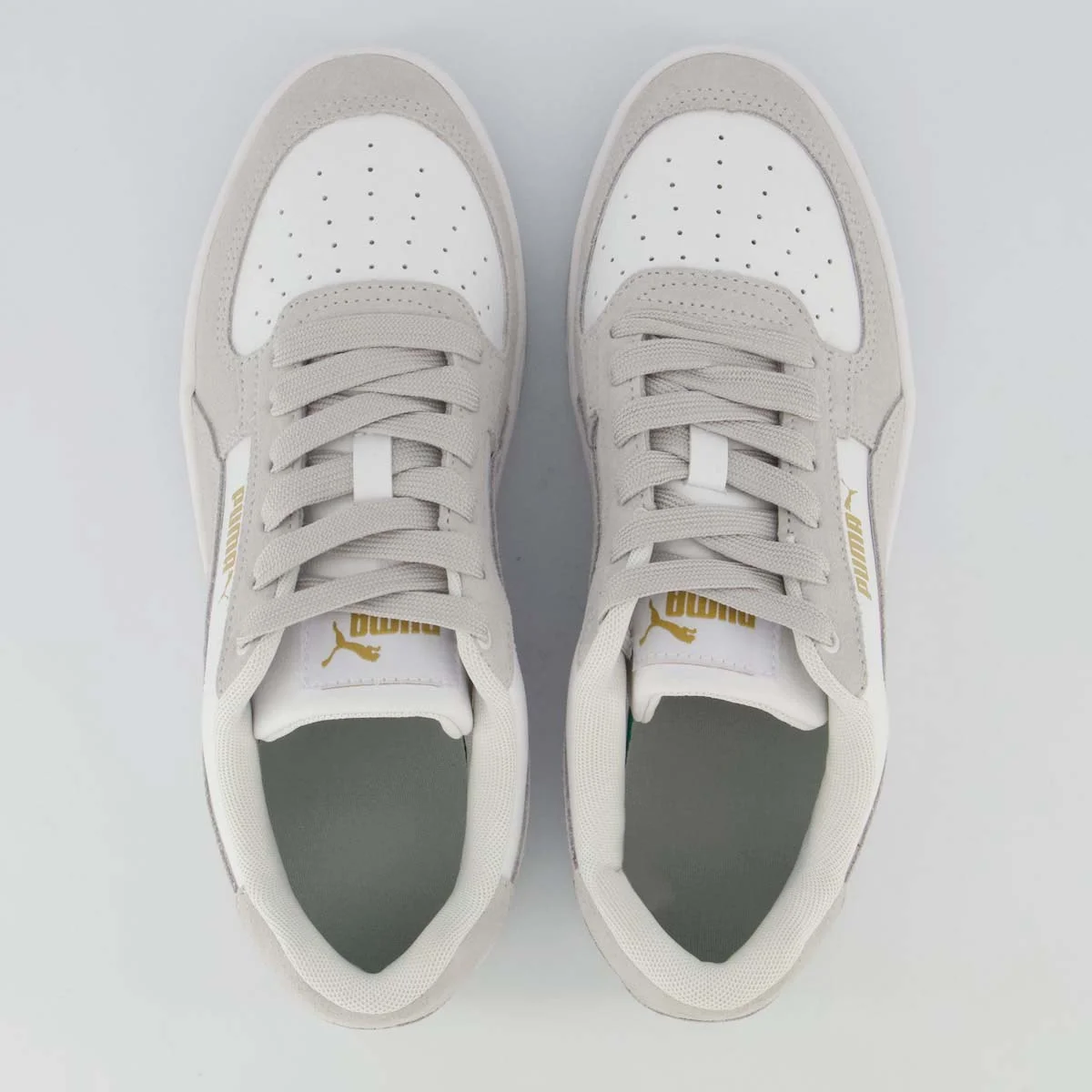 Tênis Puma Caven 2.0 Mono Wns Bdp Feminino Branco e Cinza Branco/Cinza 4