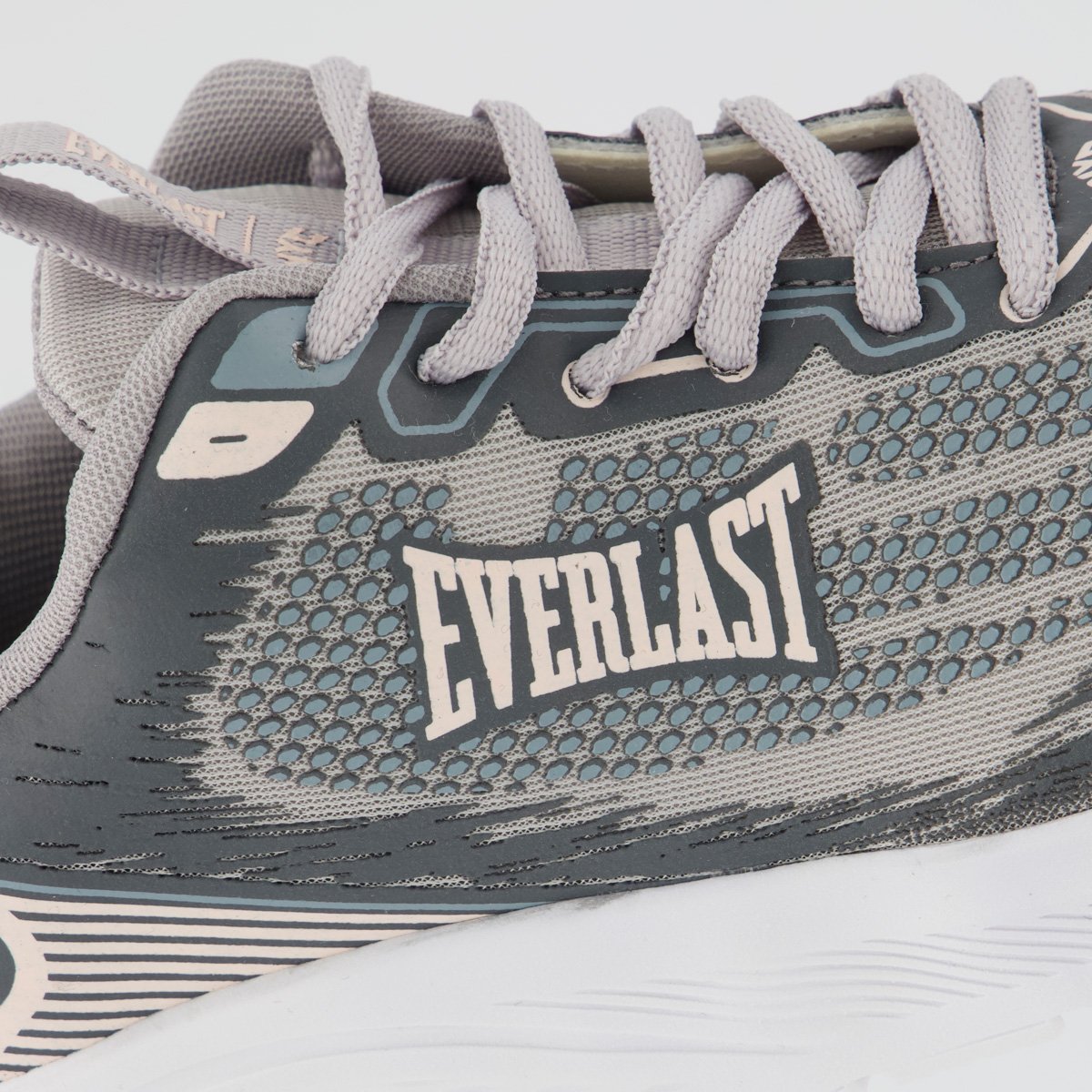 Tênis Everlast Wildcat Feminino Cinza e Rosa Cinza 7