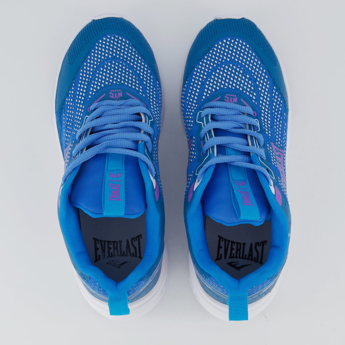 Tênis Everlast Wildcat Feminino Azul e Lilás Azul 4