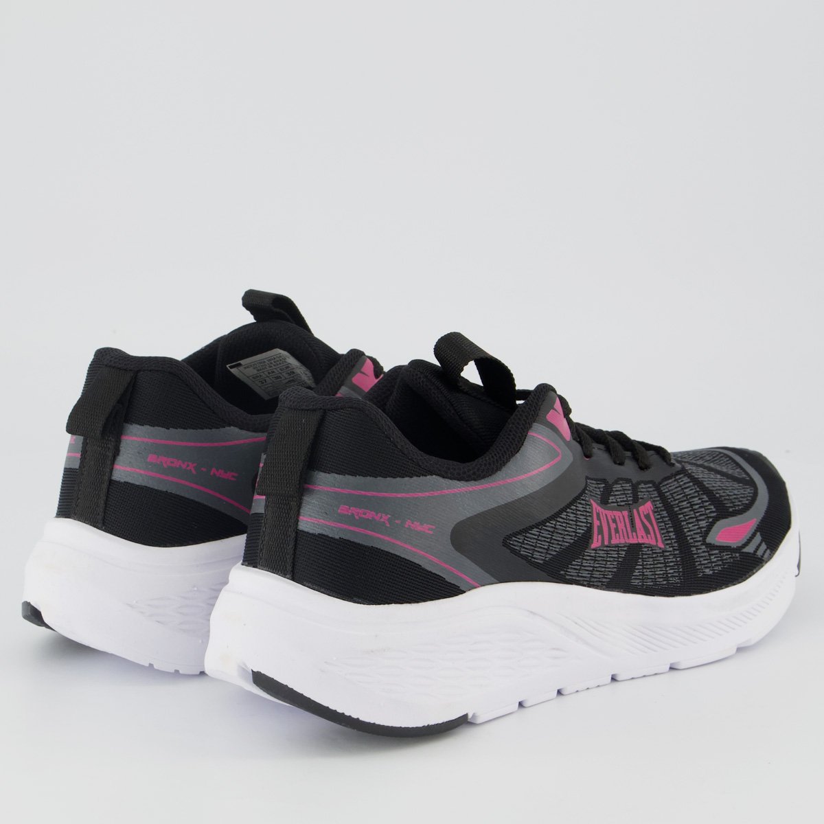 Tênis Everlast Hokus Feminino Preto e Rosa Preto 3
