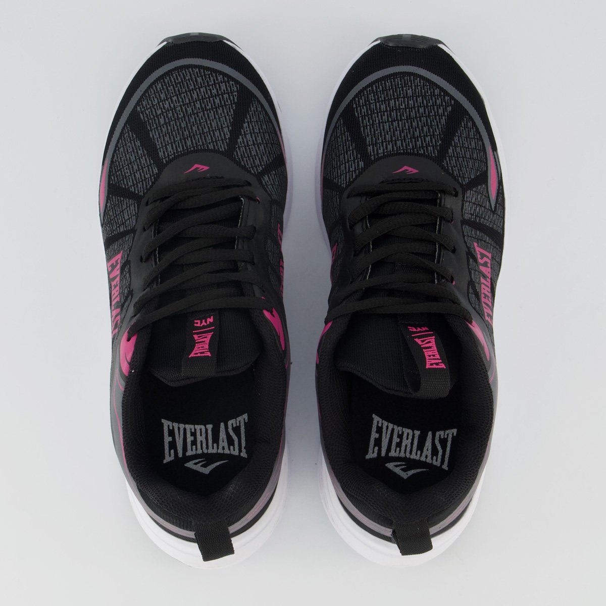 Tênis Everlast Hokus Feminino Preto e Rosa Preto 4