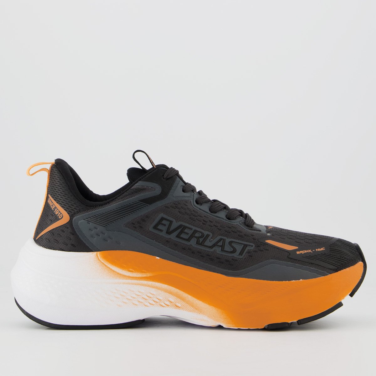 Tênis Everlast Strattos Cinza e Laranja