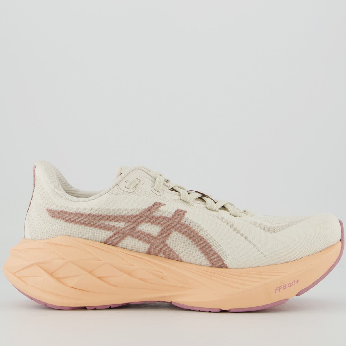 Tênis Asics Dynablast 6 SE Feminino Off White e Rosa