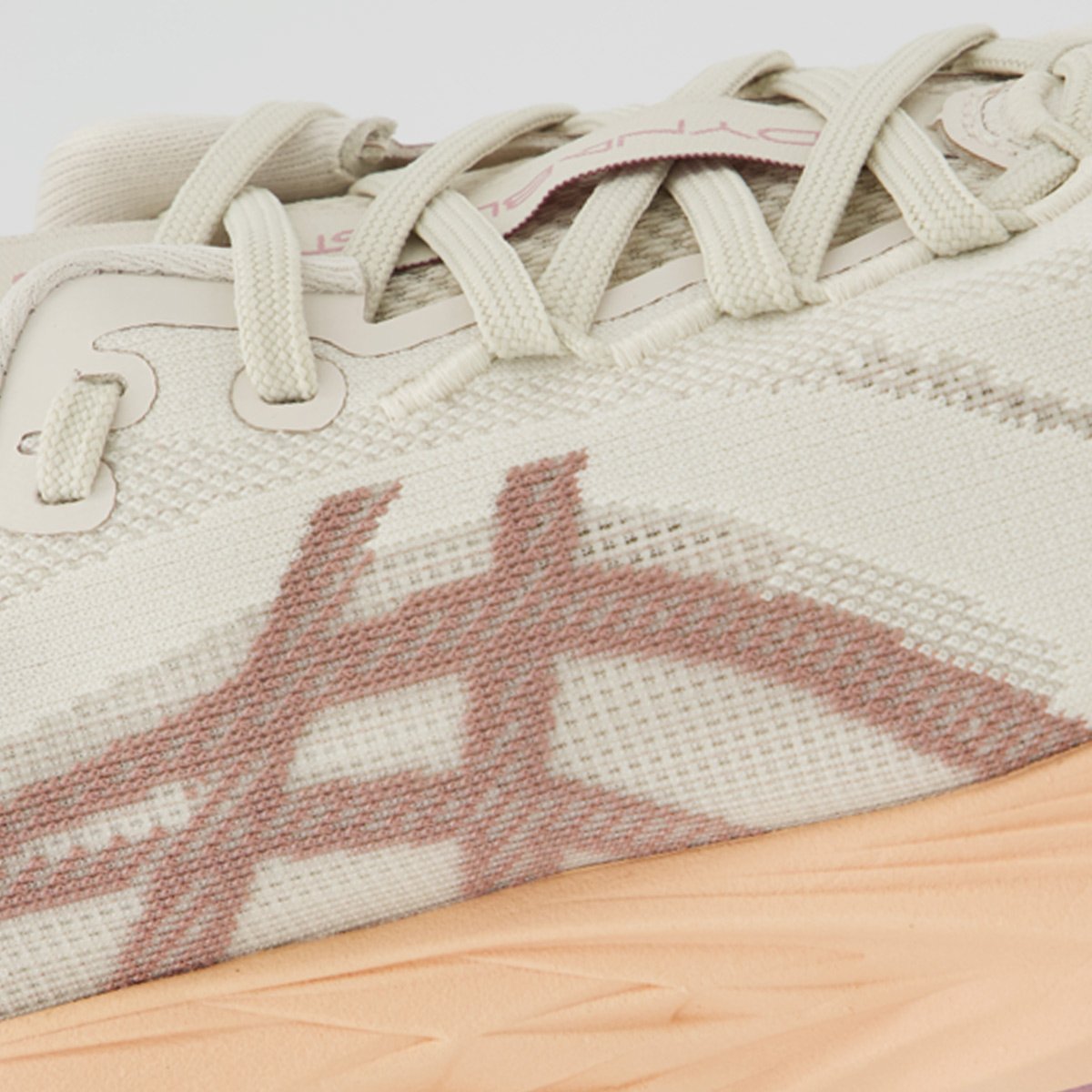 Tênis Asics Dynablast 6 SE Feminino Off White e Rosa Off White 7