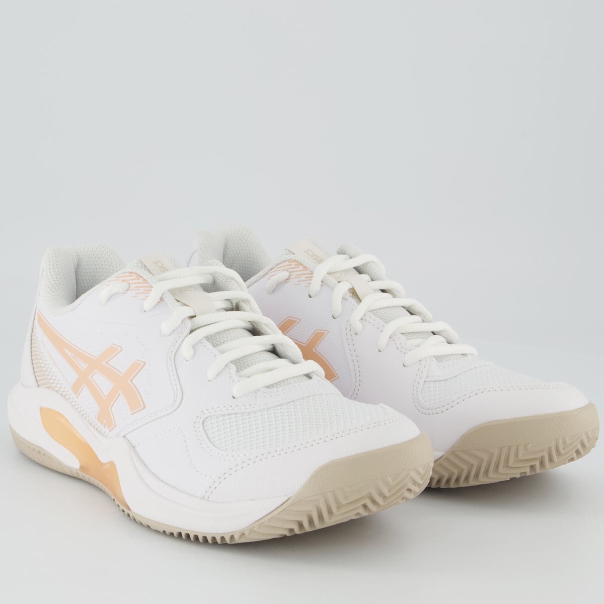 Tênis Asics Gel Dedicate 9 Clay Feminino Branco Off White 2