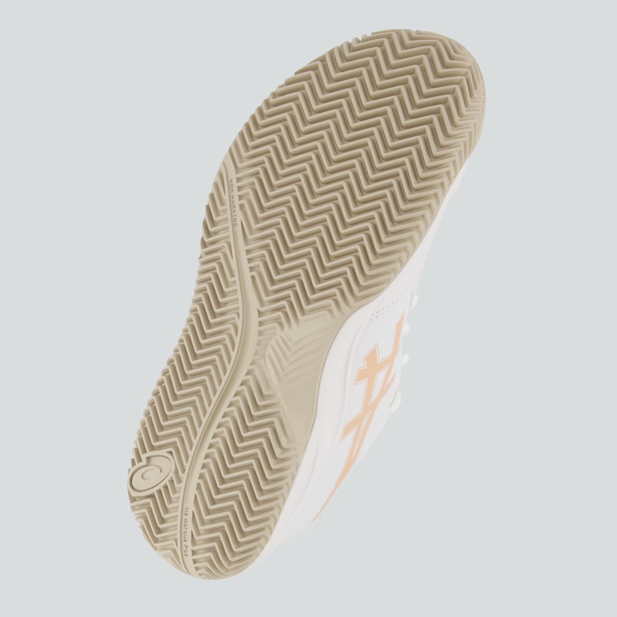 Tênis Asics Gel Dedicate 9 Clay Feminino Branco Off White 5