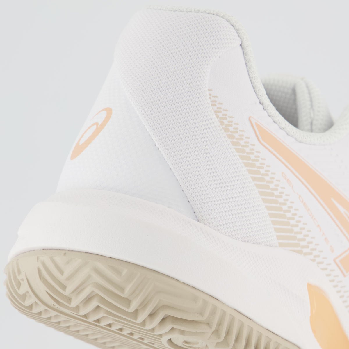 Tênis Asics Gel Dedicate 9 Clay Feminino Branco Off White 6