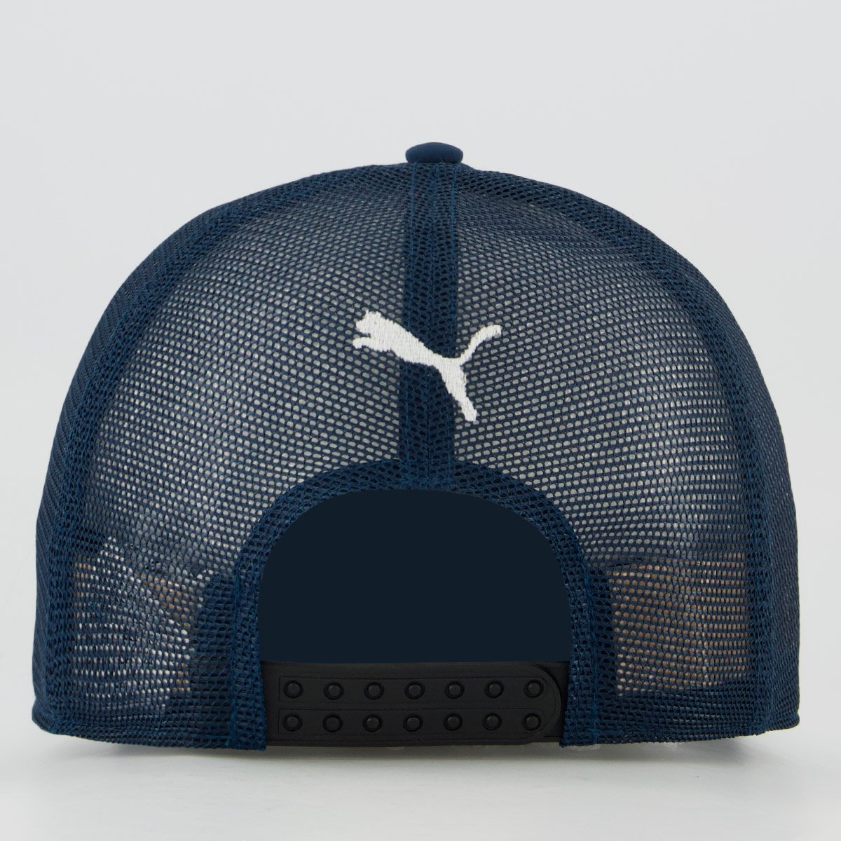 Boné Puma Ferrari Trucker Logo Azul Petróleo Azul 3
