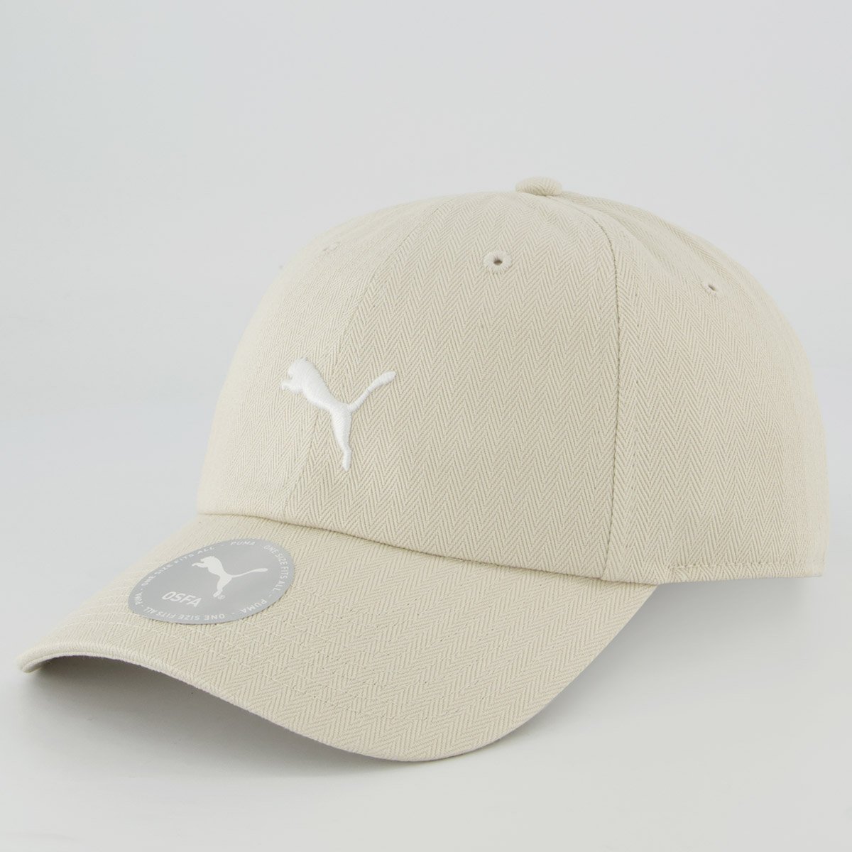 Boné Puma Wardrobe Ess Dad Bege