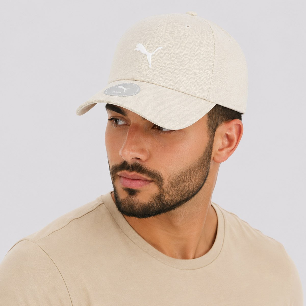 Boné Puma Wardrobe Ess Dad Bege Bege 5