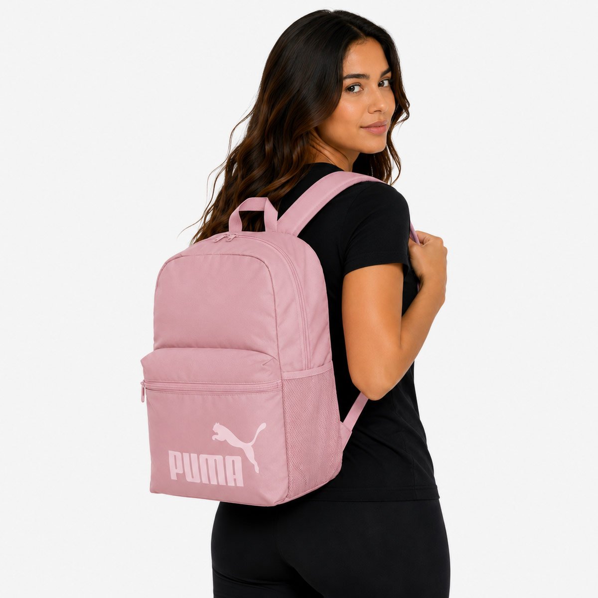 Mochila Puma Phase Boxy Rosa