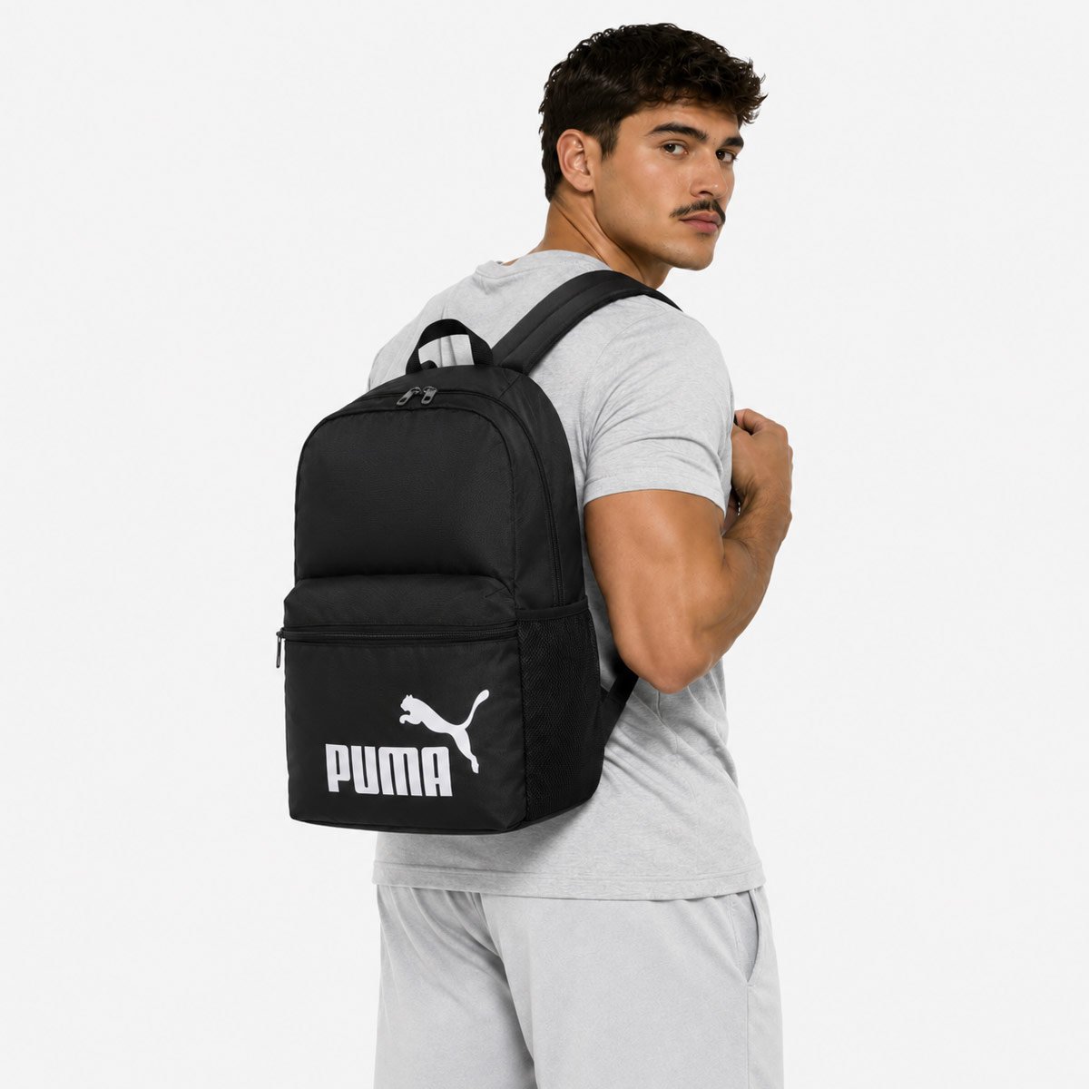 Mochila Puma Phase Boxy Preta