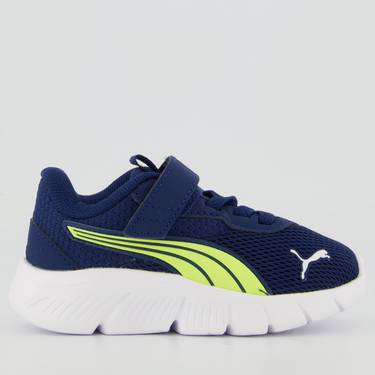 Tênis Puma Flexfocus Modern Ac Infantil Azul e Verde
