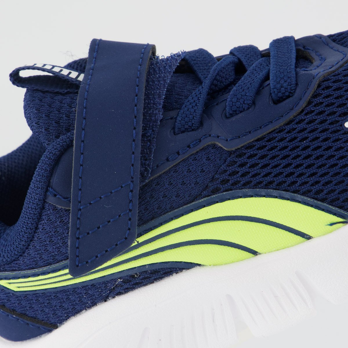 Tênis Puma Flexfocus Modern Ac Infantil Azul e Verde Azul 7