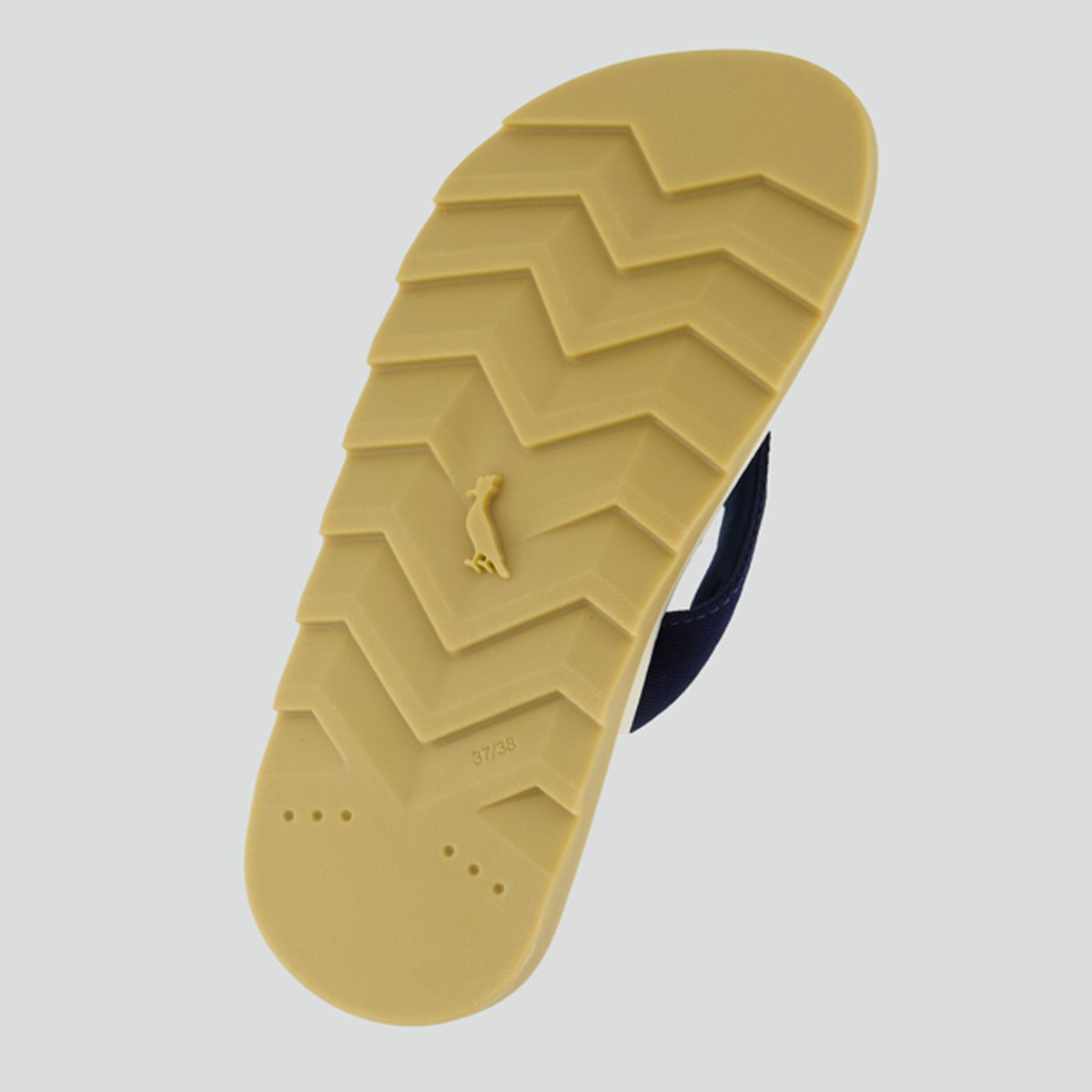 Chinelo Reserva Deck Sport Off White e Marinho Azul Marinho 5