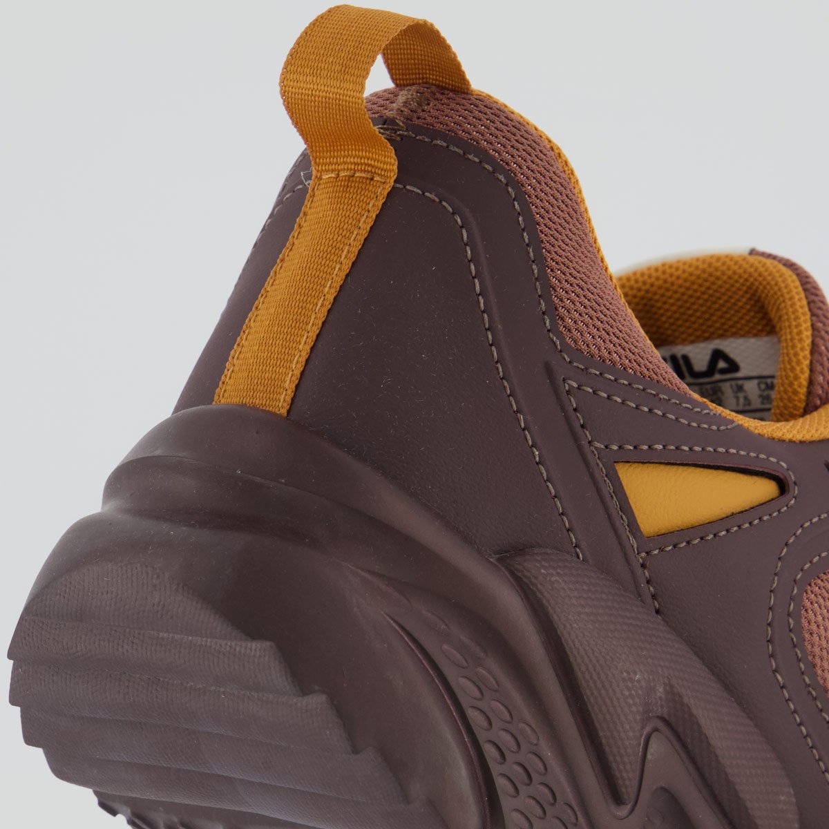 Tênis Fila Venture Tracer Lite Marrom e Amarelo Marrom 6