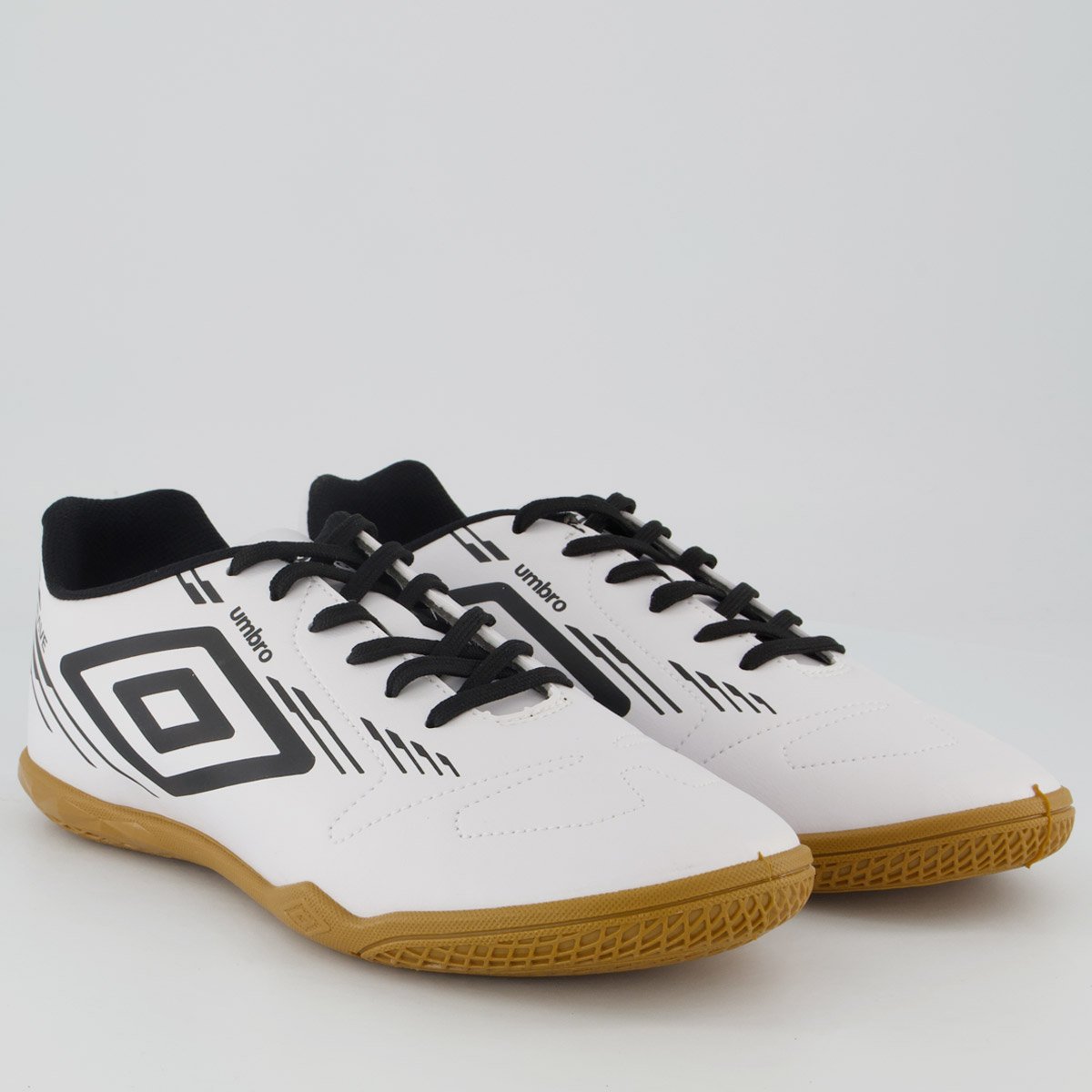 Chuteira Umbro Brave Futsal Branca e Preta Branco 2