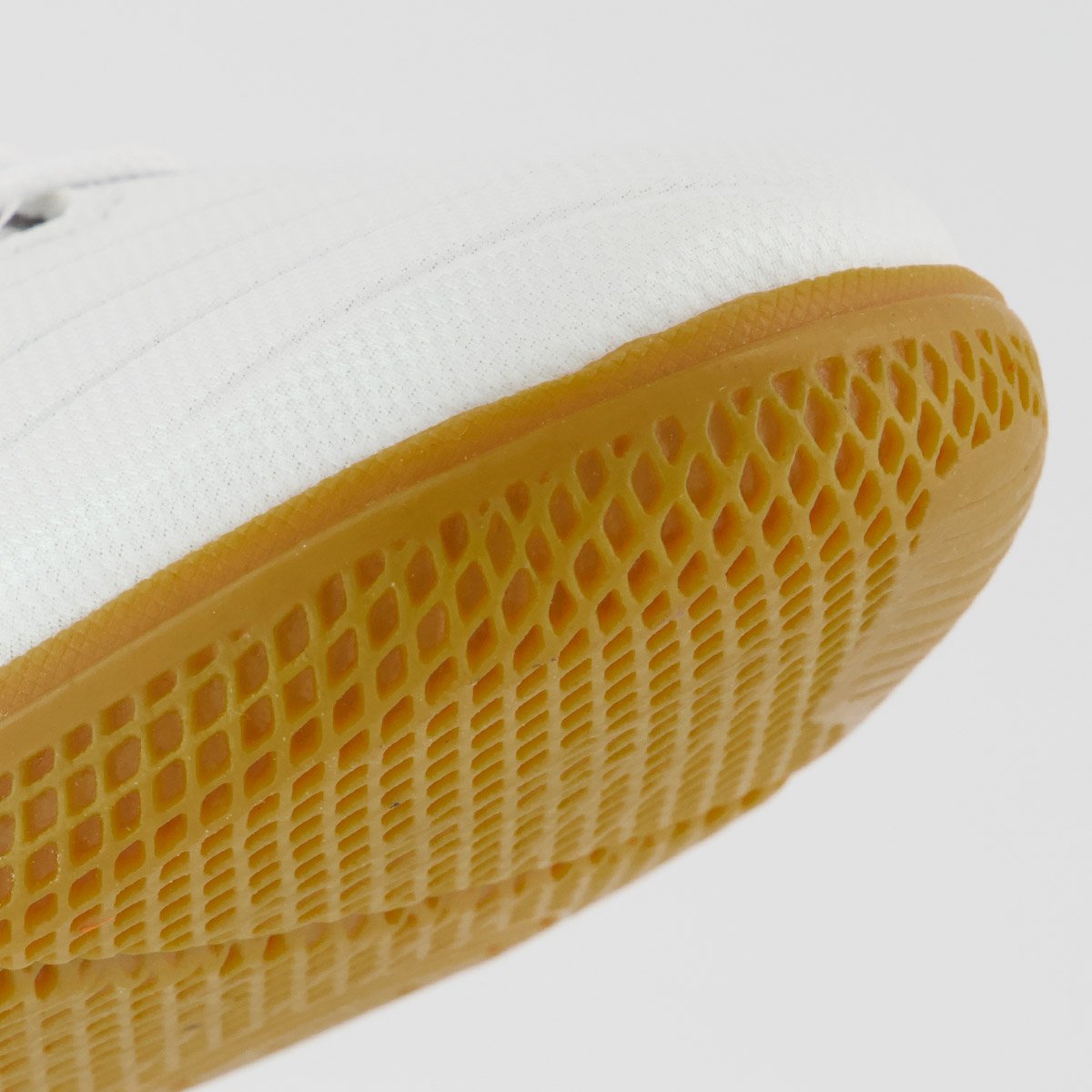 Chuteira Umbro Fifty VI League Futsal Branca e Laranja Branco/Laranja 8
