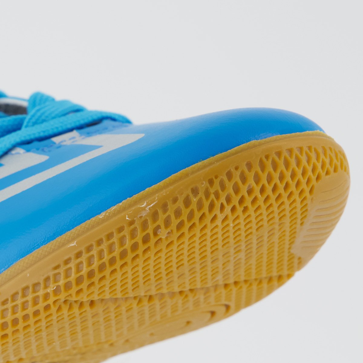 Chuteira Umbro Kick Futsal Juvenil Azul e Prata Azul 8