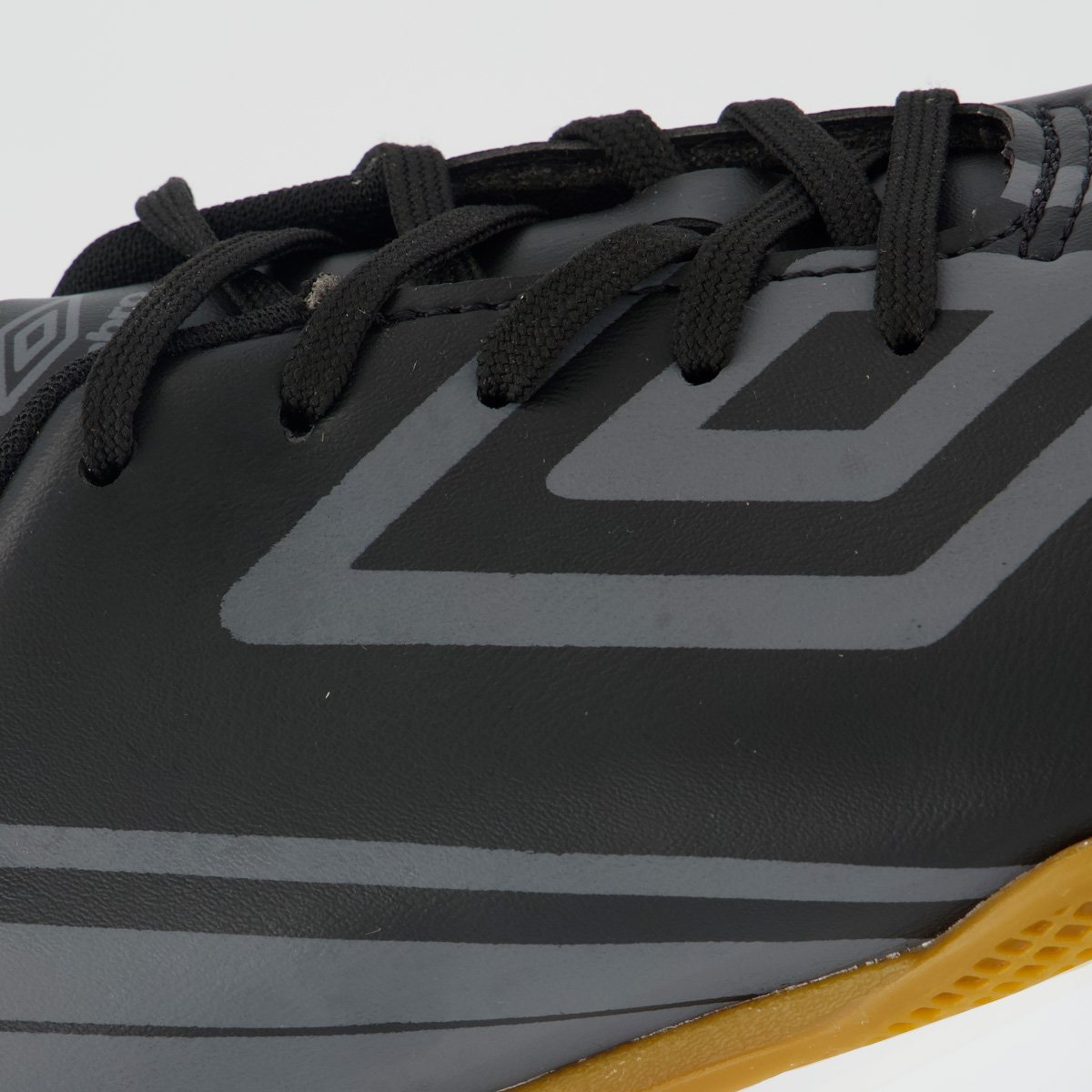Chuteira Umbro Kick Futsal Juvenil Cinza e Preta Cinza 7