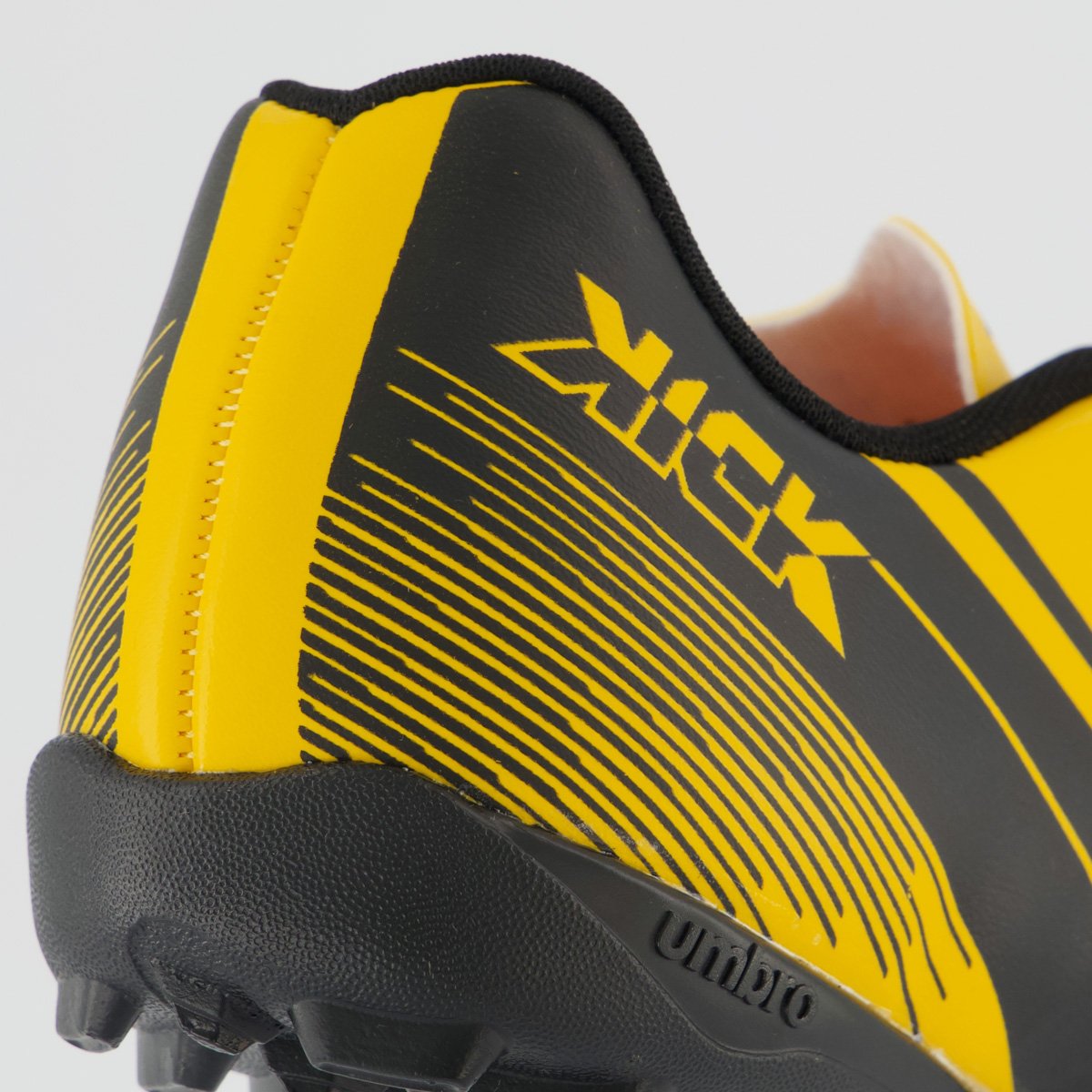 Chuteira Umbro Kick Society Juvenil Amarela e Preta Amarelo 6