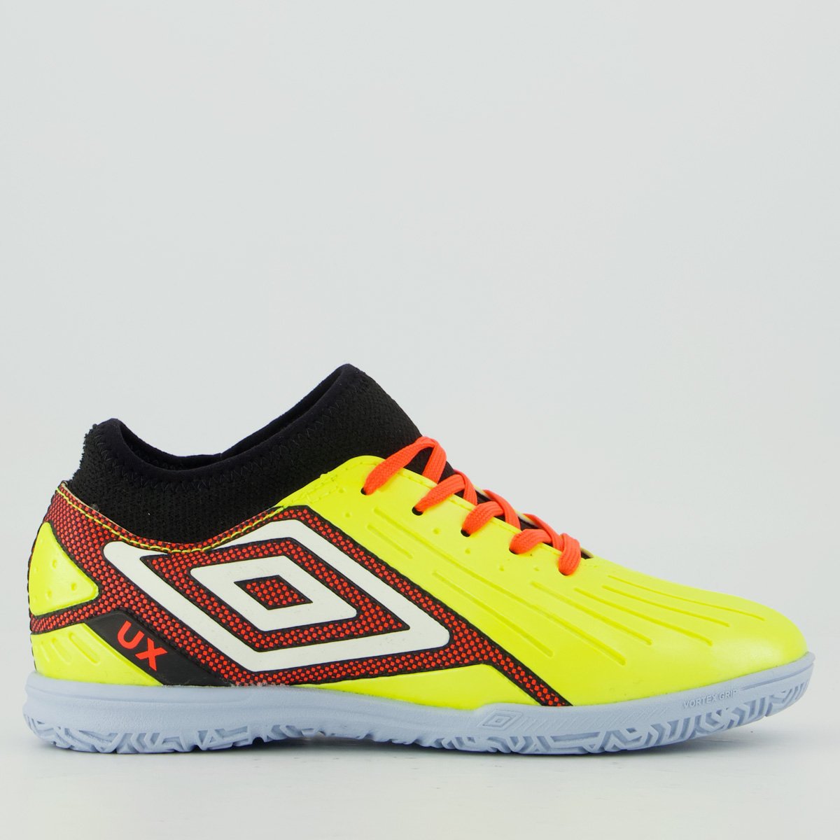 Chuteira Umbro UX Futsal Juvenil Amarela