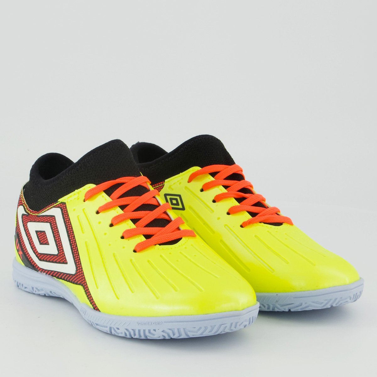 Chuteira Umbro UX Futsal Juvenil Amarela Amarelo 2