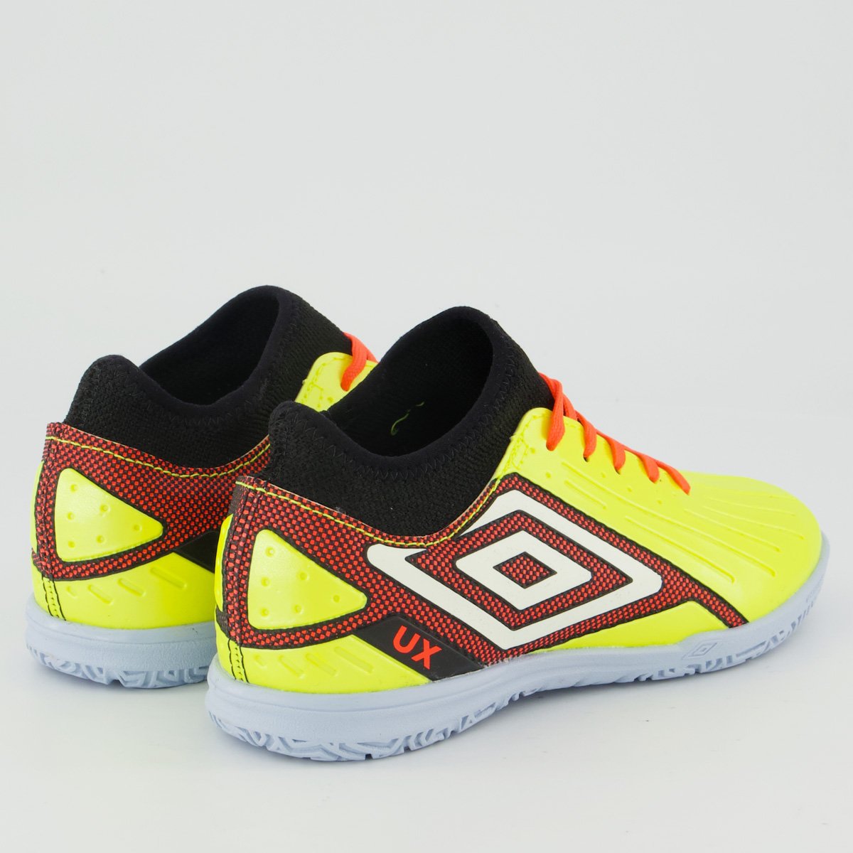 Chuteira Umbro UX Futsal Juvenil Amarela Amarelo 3