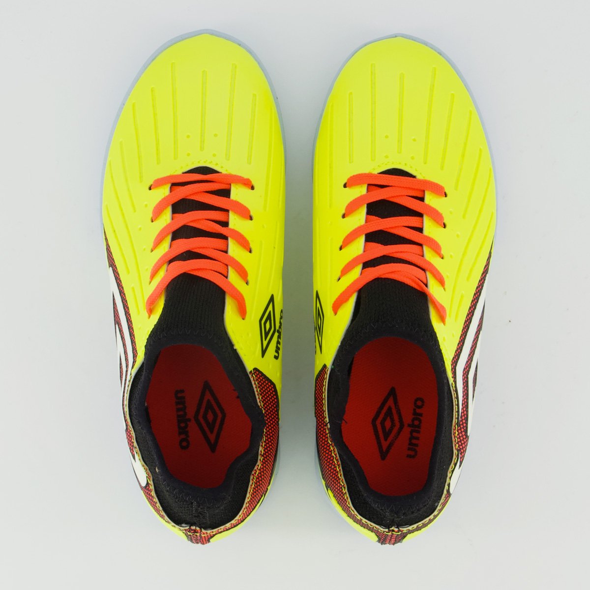 Chuteira Umbro UX Futsal Juvenil Amarela Amarelo 4