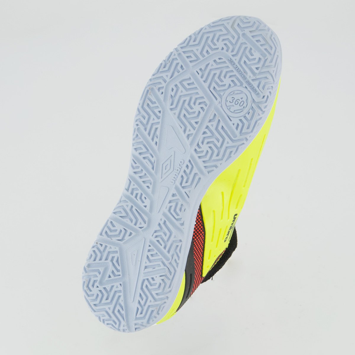 Chuteira Umbro UX Futsal Juvenil Amarela Amarelo 5