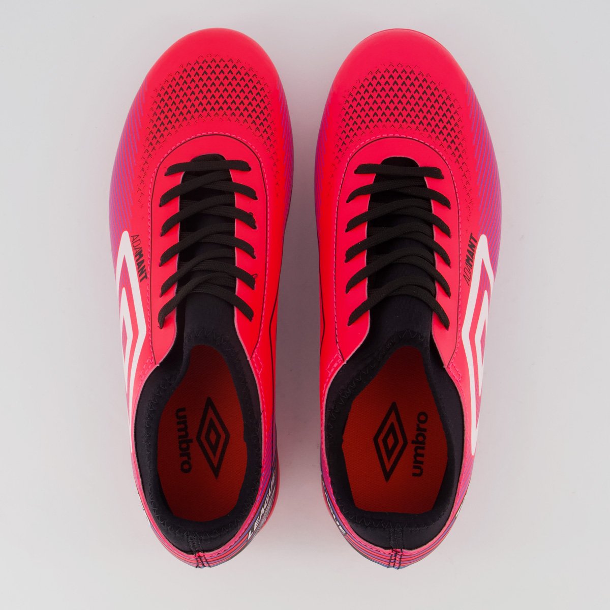 Chuteira Umbro Top Speed League Campo Rosa e Branca Rosa 4
