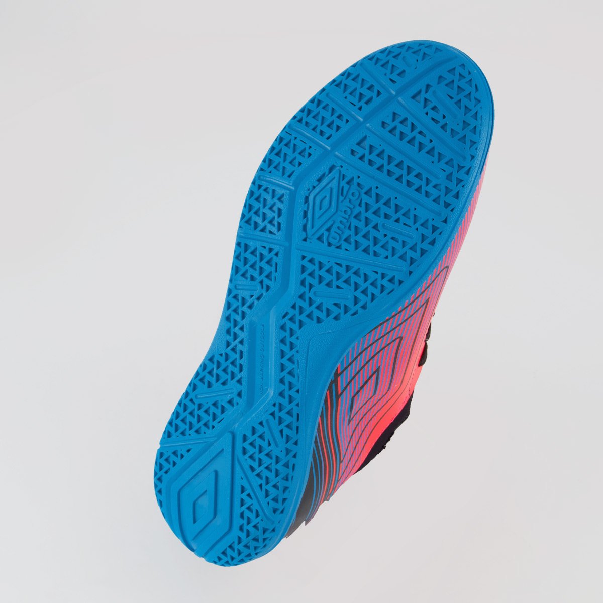 Chuteira Umbro Top Speed League Futsal Rosa e Azul Rosa 5