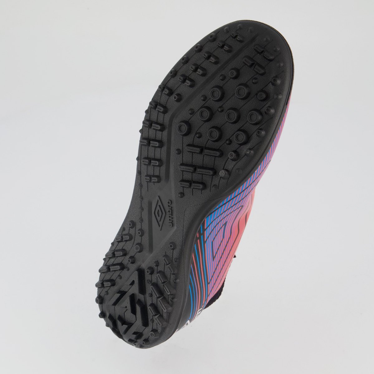 Chuteira Umbro Top Speed League Society Rosa e Preta Rosa 5